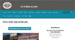 Desktop Screenshot of dayofthetread.com